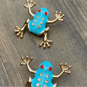 NEW Hippie Frog Earrings